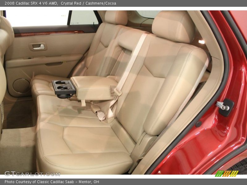 Crystal Red / Cashmere/Cocoa 2008 Cadillac SRX 4 V6 AWD