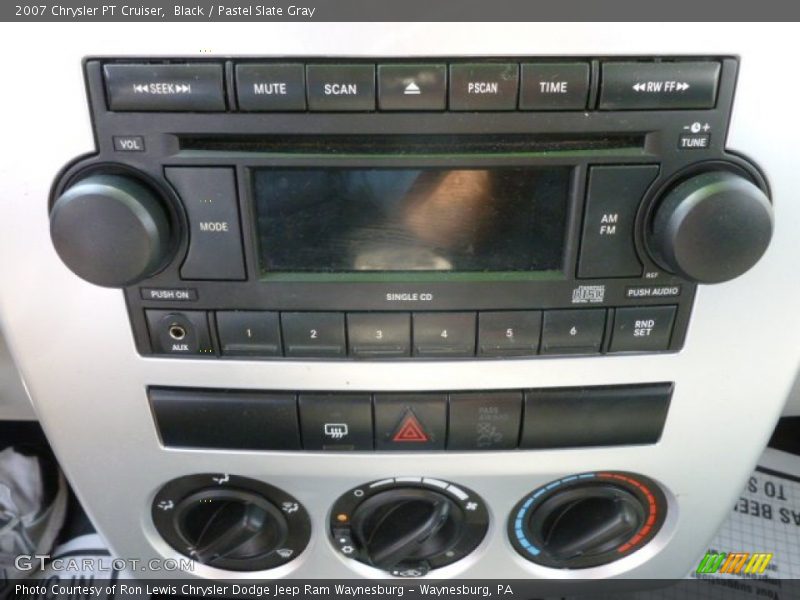 Black / Pastel Slate Gray 2007 Chrysler PT Cruiser