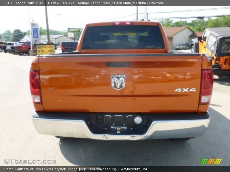 Mango Tango Pearl / Dark Slate/Medium Graystone 2010 Dodge Ram 1500 ST Crew Cab 4x4