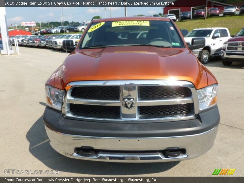 Mango Tango Pearl / Dark Slate/Medium Graystone 2010 Dodge Ram 1500 ST Crew Cab 4x4