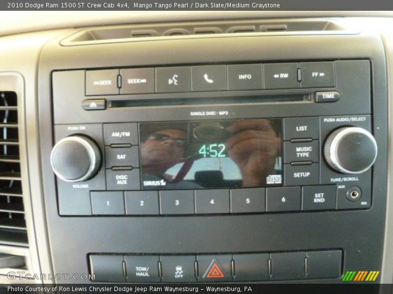 Mango Tango Pearl / Dark Slate/Medium Graystone 2010 Dodge Ram 1500 ST Crew Cab 4x4
