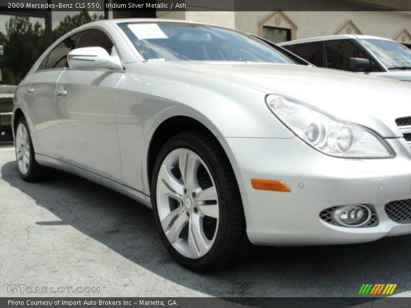 Iridium Silver Metallic / Ash 2009 Mercedes-Benz CLS 550