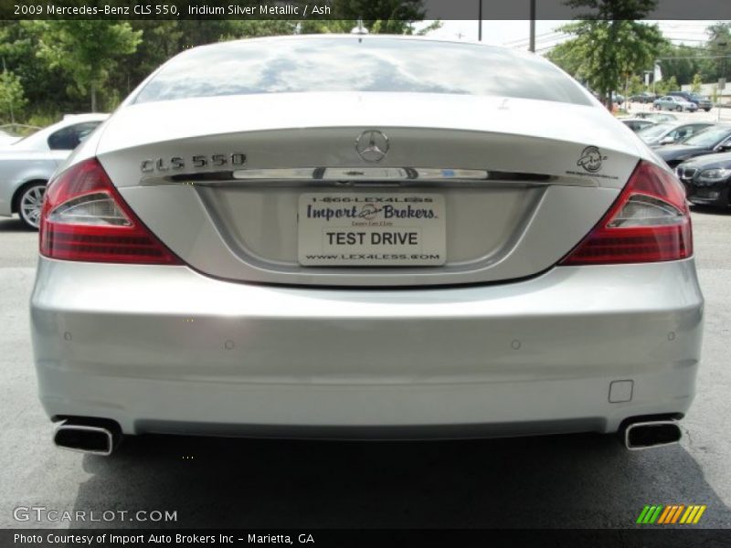 Iridium Silver Metallic / Ash 2009 Mercedes-Benz CLS 550
