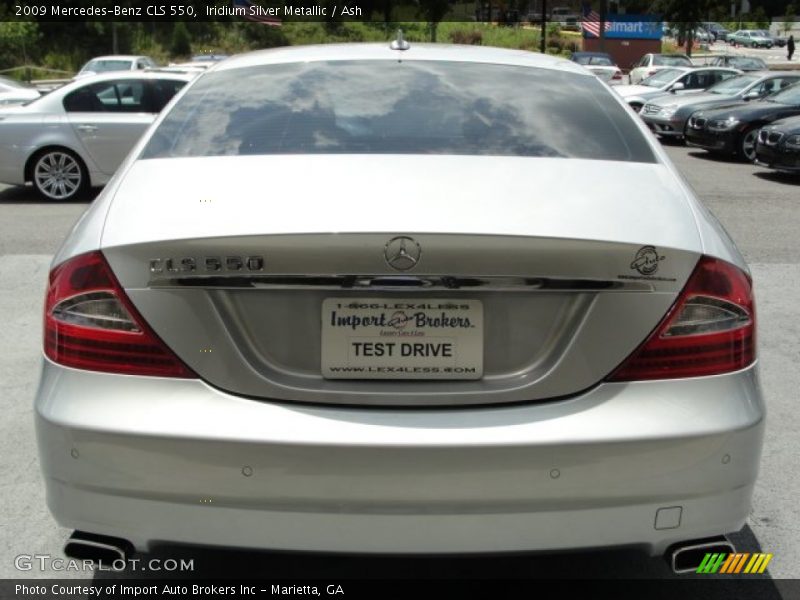 Iridium Silver Metallic / Ash 2009 Mercedes-Benz CLS 550