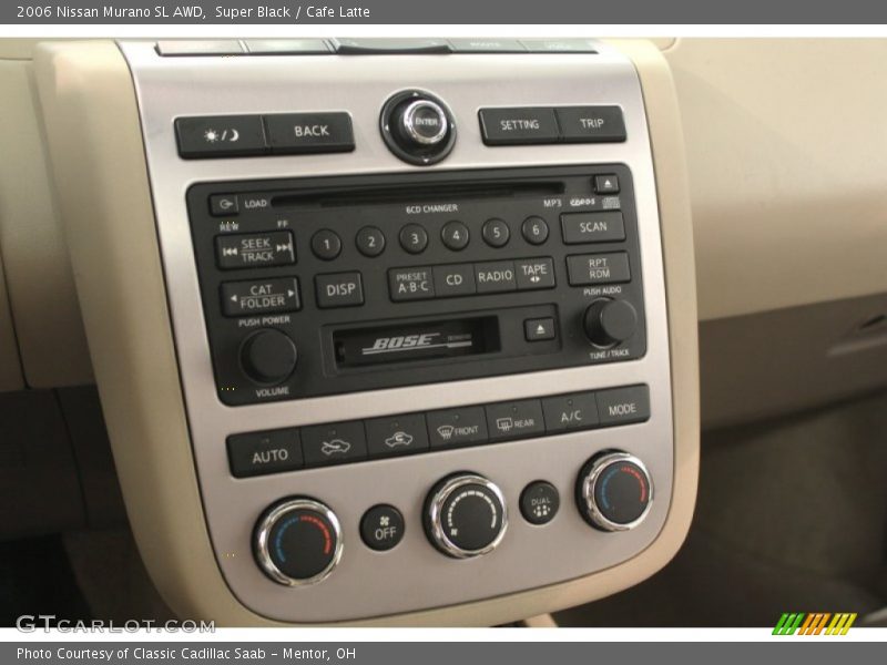 Super Black / Cafe Latte 2006 Nissan Murano SL AWD