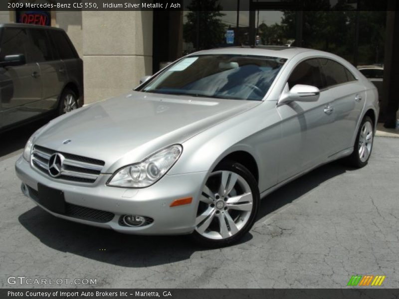 Iridium Silver Metallic / Ash 2009 Mercedes-Benz CLS 550