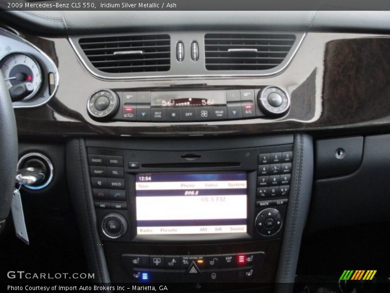 Iridium Silver Metallic / Ash 2009 Mercedes-Benz CLS 550