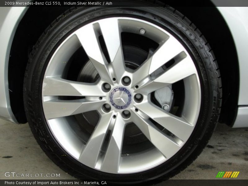 Iridium Silver Metallic / Ash 2009 Mercedes-Benz CLS 550