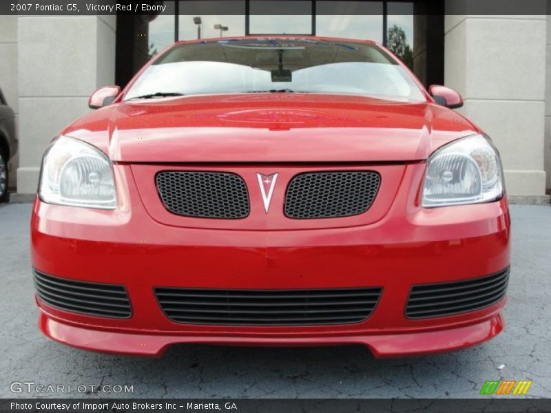 Victory Red / Ebony 2007 Pontiac G5
