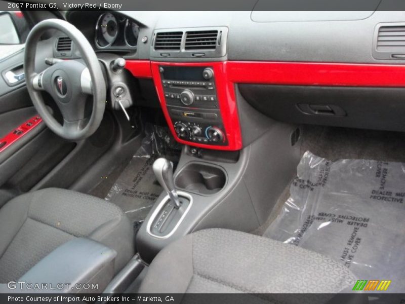 Victory Red / Ebony 2007 Pontiac G5