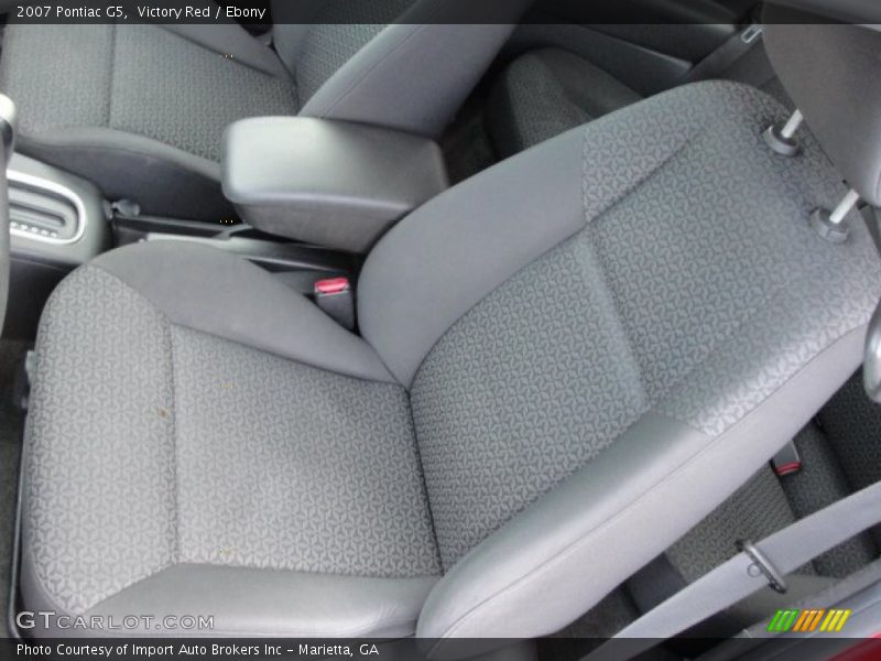 Victory Red / Ebony 2007 Pontiac G5