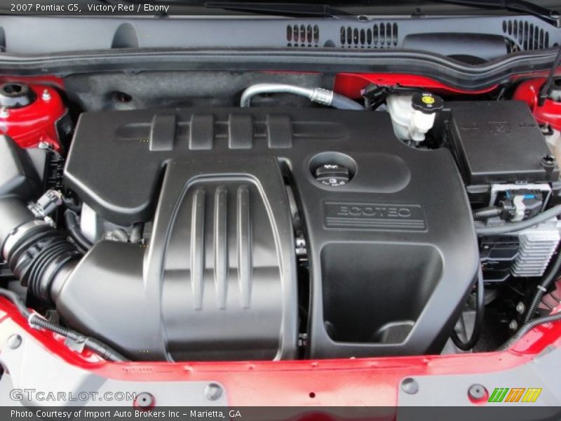 Victory Red / Ebony 2007 Pontiac G5