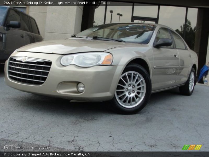 Light Almond Pearl Metallic / Taupe 2004 Chrysler Sebring LXi Sedan