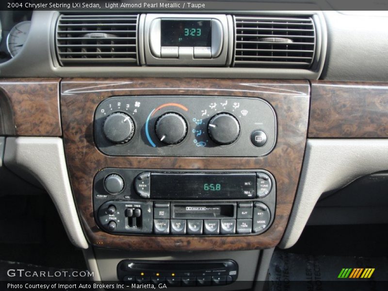 Controls of 2004 Sebring LXi Sedan