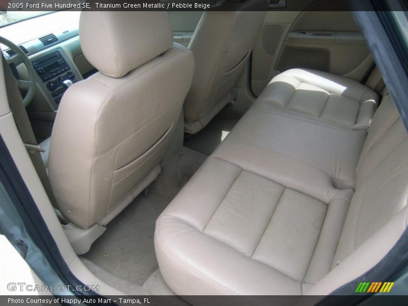 Titanium Green Metallic / Pebble Beige 2005 Ford Five Hundred SE
