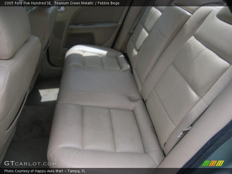 Titanium Green Metallic / Pebble Beige 2005 Ford Five Hundred SE