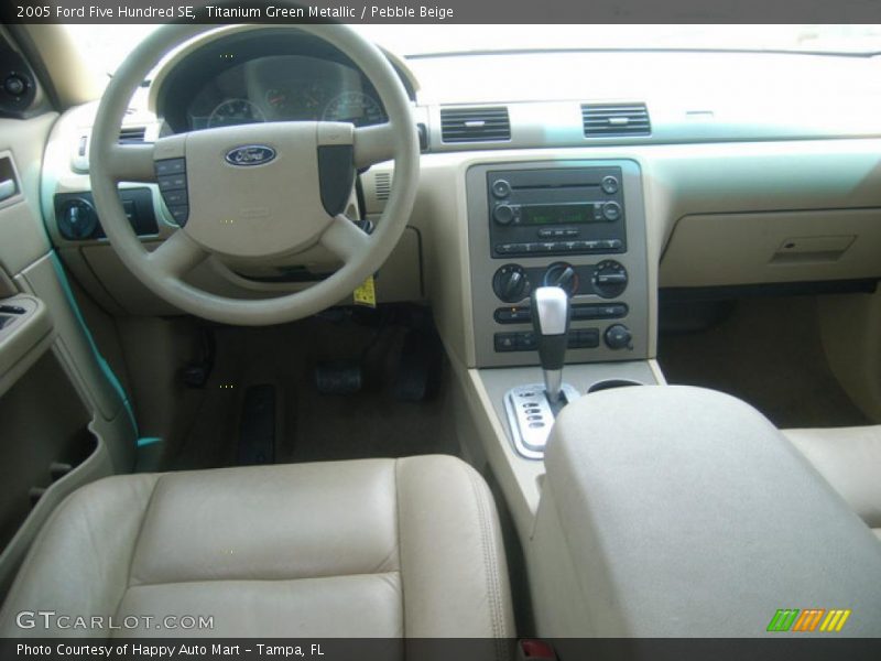 Titanium Green Metallic / Pebble Beige 2005 Ford Five Hundred SE