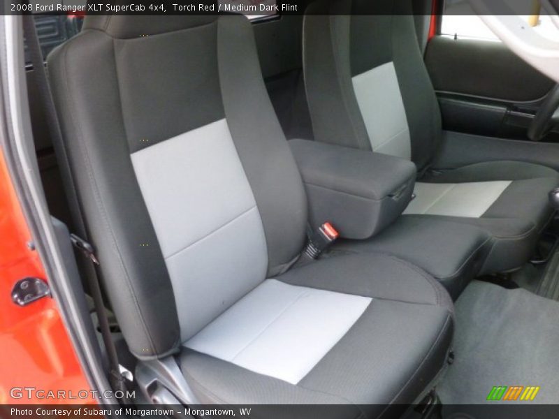 Torch Red / Medium Dark Flint 2008 Ford Ranger XLT SuperCab 4x4