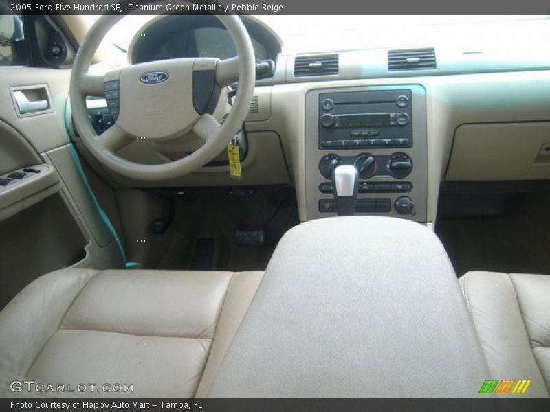 Titanium Green Metallic / Pebble Beige 2005 Ford Five Hundred SE