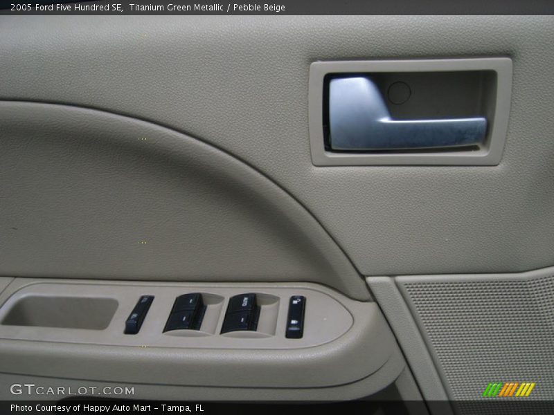 Titanium Green Metallic / Pebble Beige 2005 Ford Five Hundred SE