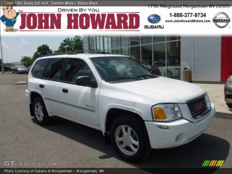 Summit White / Ebony Black 2006 GMC Envoy SLE 4x4