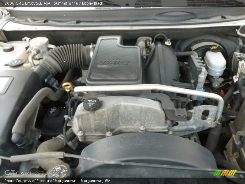 Summit White / Ebony Black 2006 GMC Envoy SLE 4x4