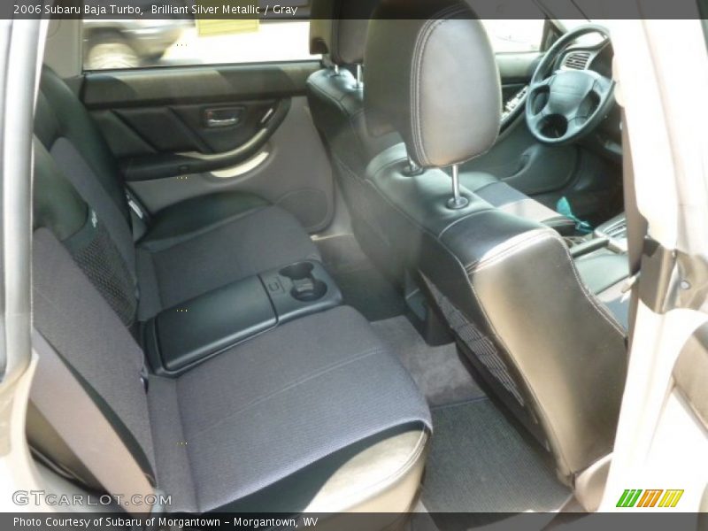 Brilliant Silver Metallic / Gray 2006 Subaru Baja Turbo