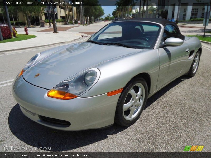 Front 3/4 View of 1998 Boxster 