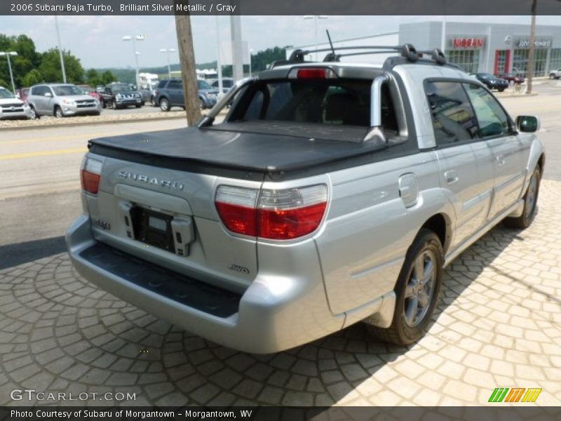 Brilliant Silver Metallic / Gray 2006 Subaru Baja Turbo