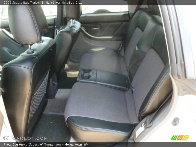 Brilliant Silver Metallic / Gray 2006 Subaru Baja Turbo