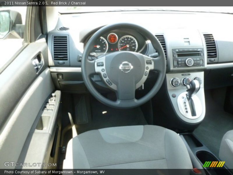 Red Brick / Charcoal 2011 Nissan Sentra 2.0 S