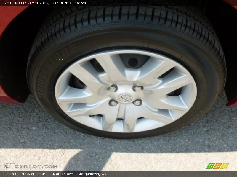 Red Brick / Charcoal 2011 Nissan Sentra 2.0 S
