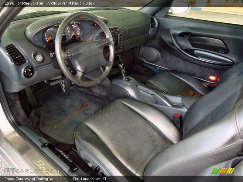 Black Interior - 1998 Boxster  