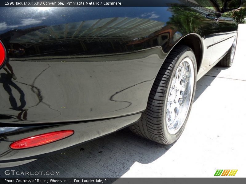 Anthracite Metallic / Cashmere 1998 Jaguar XK XK8 Convertible