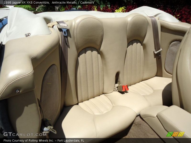 Rear Seat of 1998 XK XK8 Convertible