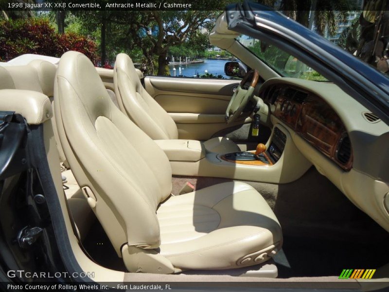  1998 XK XK8 Convertible Cashmere Interior