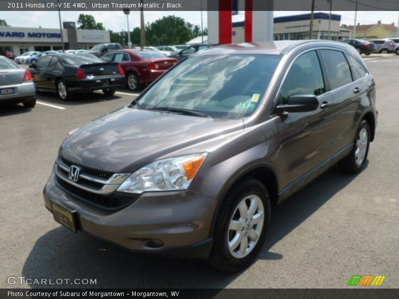Urban Titanium Metallic / Black 2011 Honda CR-V SE 4WD