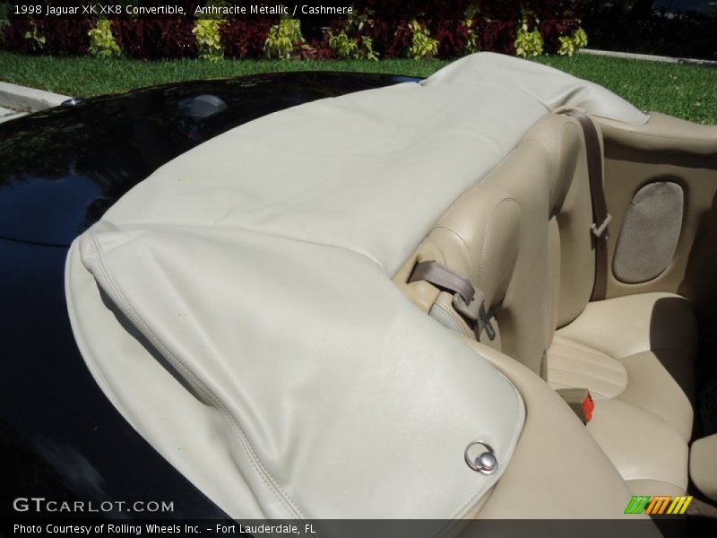 Anthracite Metallic / Cashmere 1998 Jaguar XK XK8 Convertible