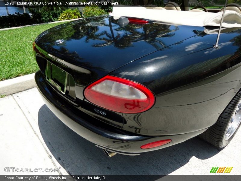 Anthracite Metallic / Cashmere 1998 Jaguar XK XK8 Convertible