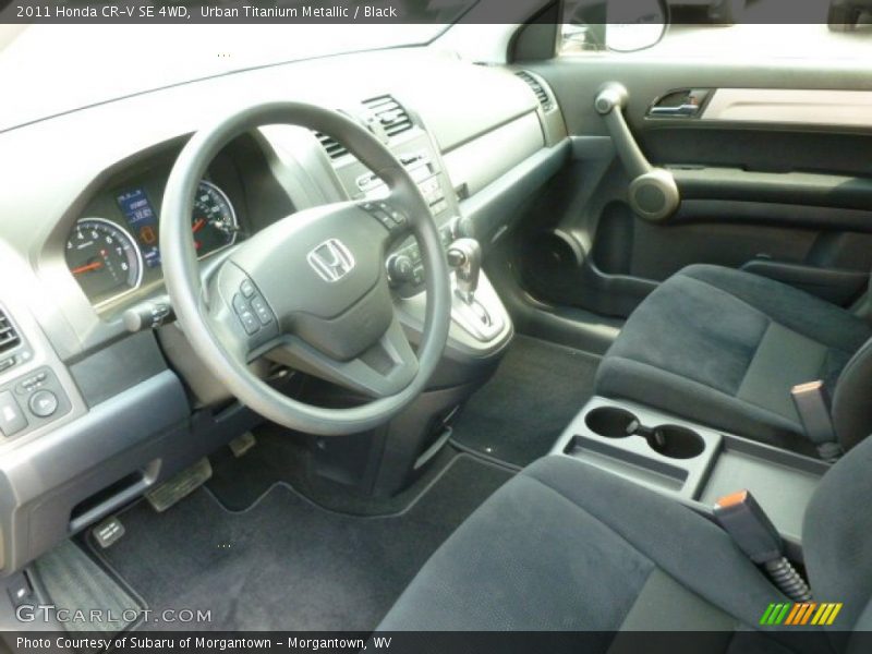 Urban Titanium Metallic / Black 2011 Honda CR-V SE 4WD