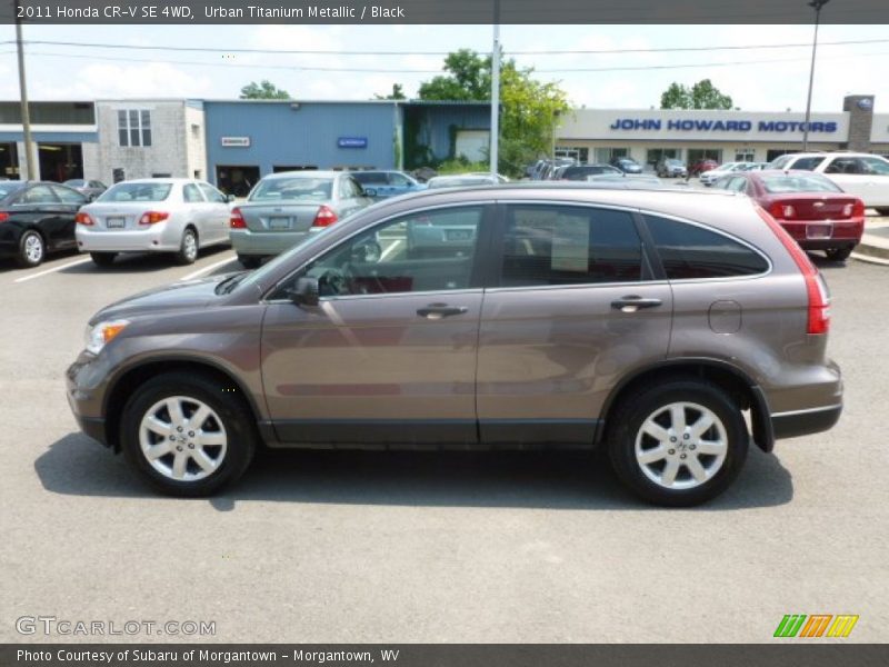 Urban Titanium Metallic / Black 2011 Honda CR-V SE 4WD