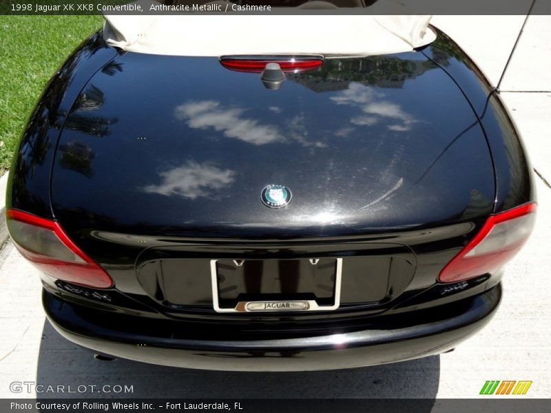 Anthracite Metallic / Cashmere 1998 Jaguar XK XK8 Convertible