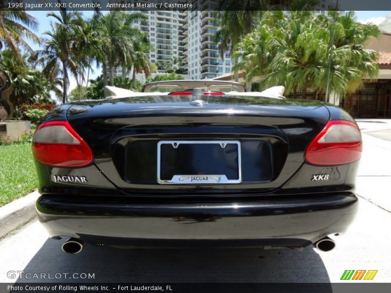 Anthracite Metallic / Cashmere 1998 Jaguar XK XK8 Convertible