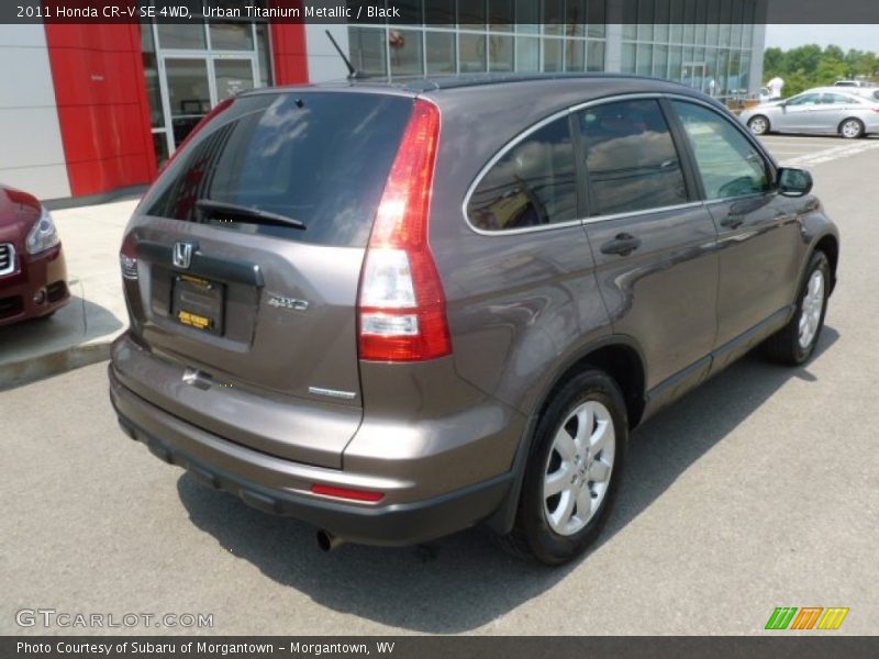 Urban Titanium Metallic / Black 2011 Honda CR-V SE 4WD