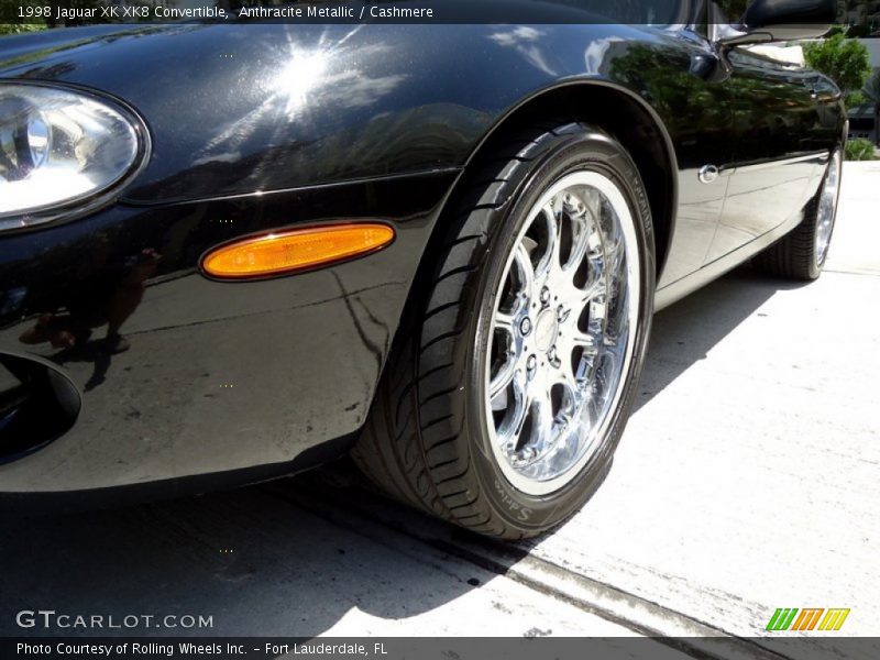 Anthracite Metallic / Cashmere 1998 Jaguar XK XK8 Convertible