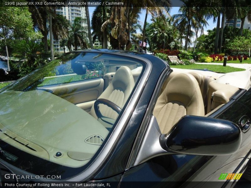 Anthracite Metallic / Cashmere 1998 Jaguar XK XK8 Convertible