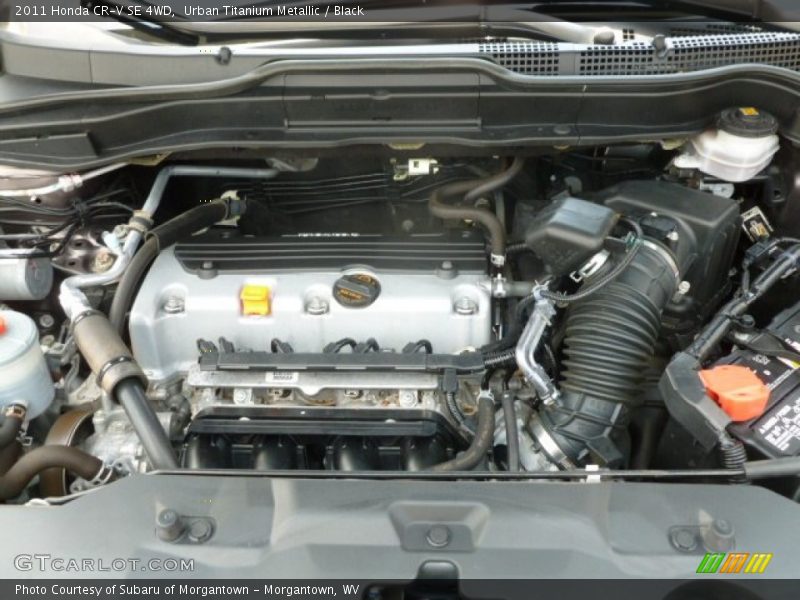 Urban Titanium Metallic / Black 2011 Honda CR-V SE 4WD
