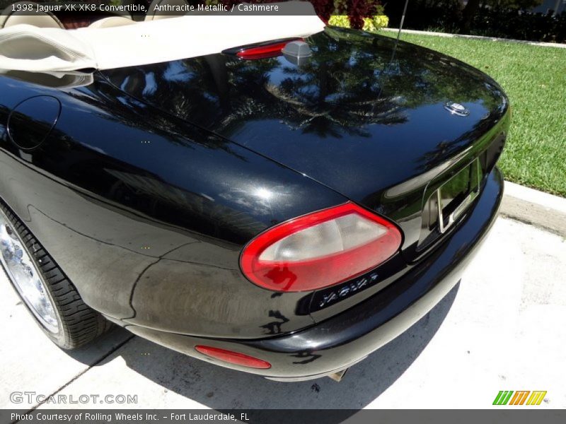 Anthracite Metallic / Cashmere 1998 Jaguar XK XK8 Convertible