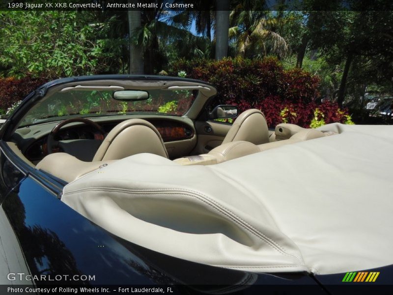 Anthracite Metallic / Cashmere 1998 Jaguar XK XK8 Convertible