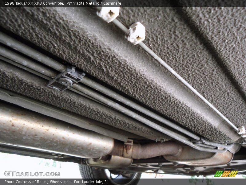 Undercarriage of 1998 XK XK8 Convertible